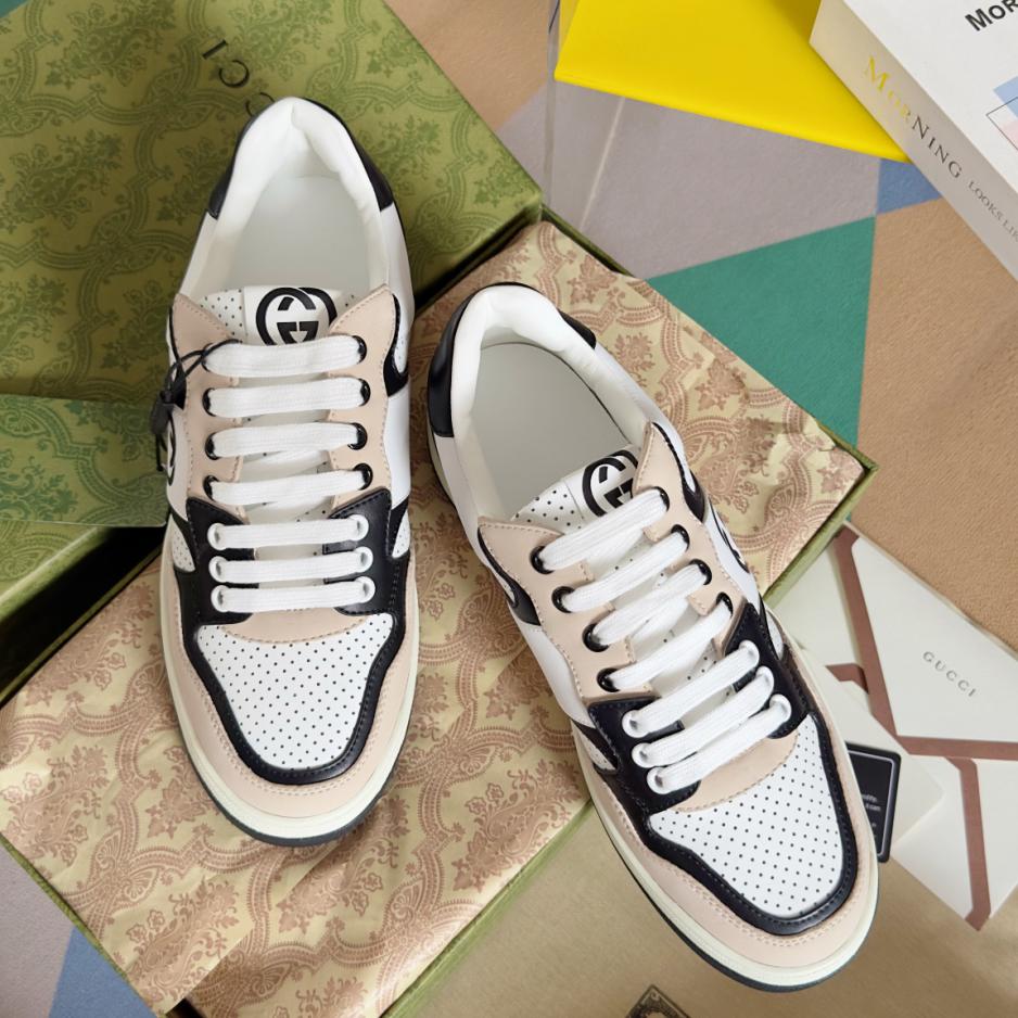 replica,schuhe,beste,kaufen,1:1,besten,seiten,Replik,turnschuhe,sneakers GUCCI 2024ss neue farblich passende weiße GUCCI-Schuhe