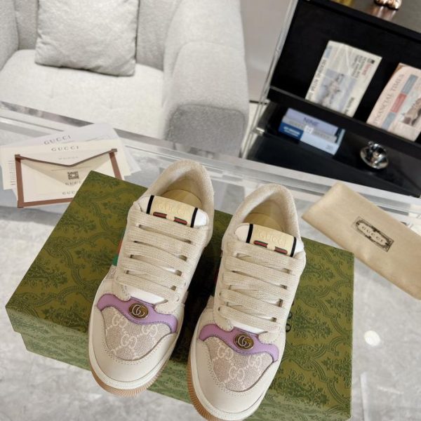 Gucci kleine schmutzige Schuhe authentischer Qualität