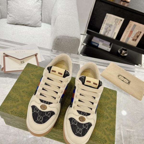 Gucci kleine schmutzige Schuhe authentischer Qualität