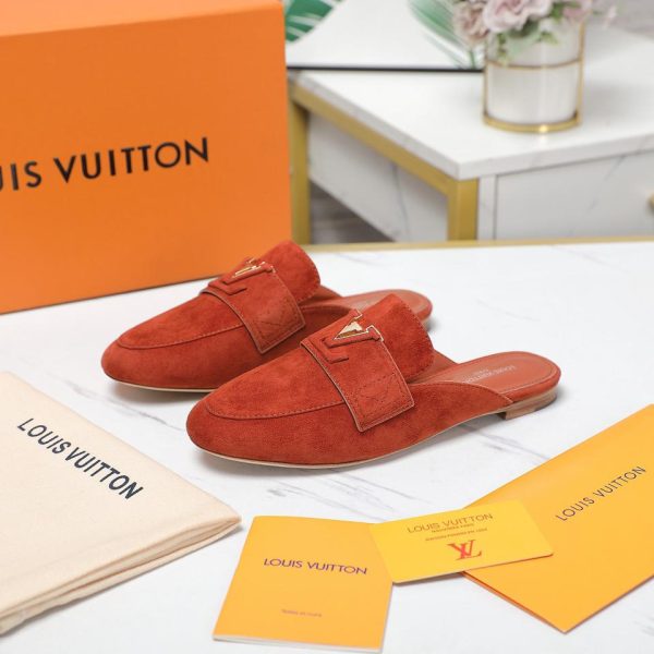 LOUIS VUITON Frühherbst neue Top-Flach-Loafer