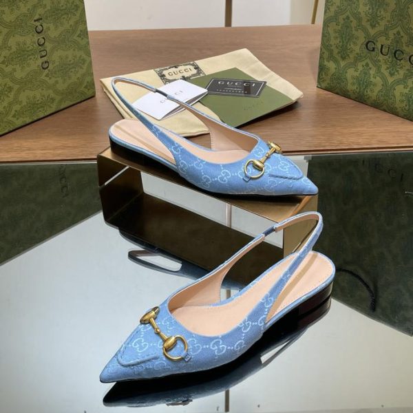 Neue Horsebit-Slingback-Pumps von Gucci