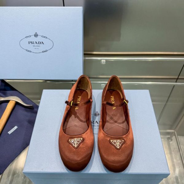 PRADA2024ss Mary Jane Ballerinas