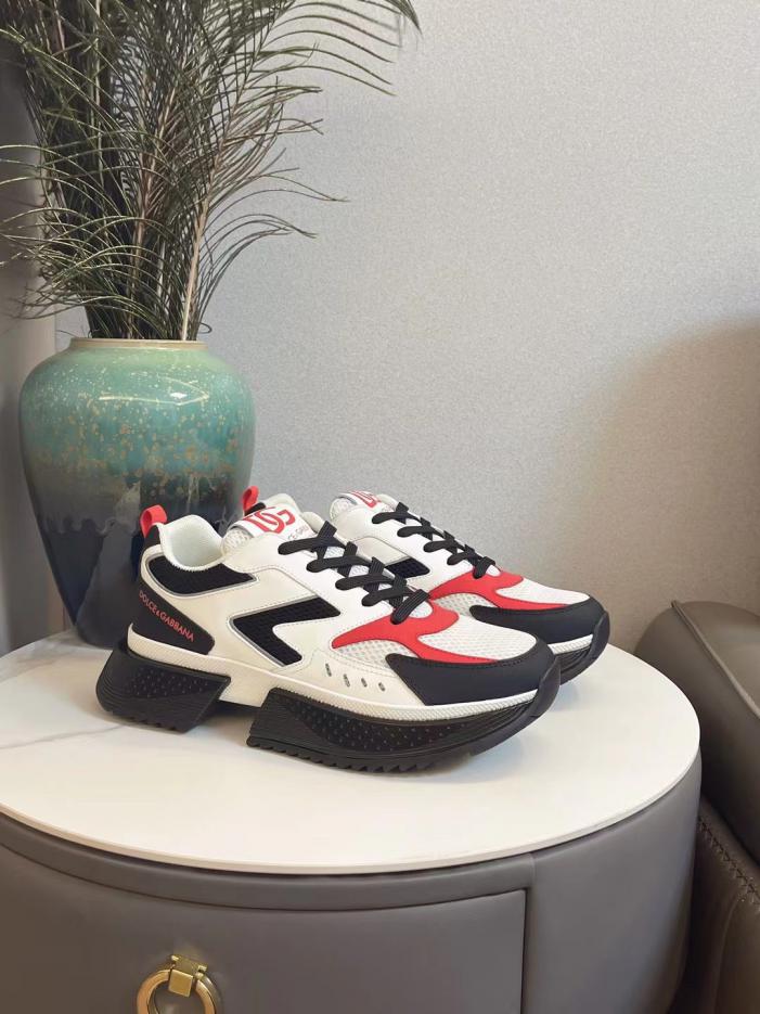 replica,schuhe,beste,kaufen,1:1,besten,seiten,Replik,turnschuhe,sneakers DOLCE & GABBANA neueste farblich passende Freizeitschuhe aus echtem Leder
