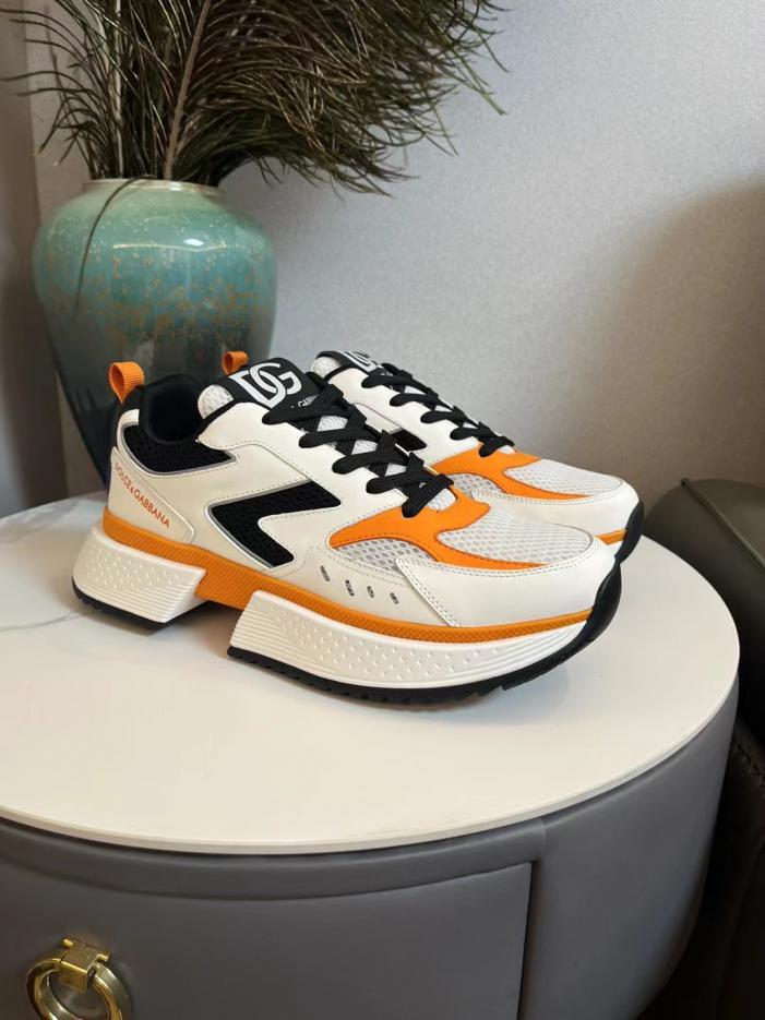 replica,schuhe,beste,kaufen,1:1,besten,seiten,Replik,turnschuhe,sneakers DOLCE & GABBANA neueste farblich passende Freizeitschuhe aus echtem Leder