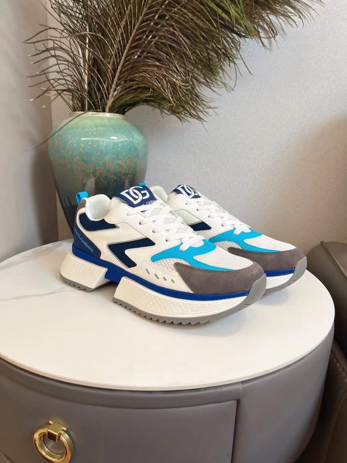 replica,schuhe,beste,kaufen,1:1,besten,seiten,Replik,turnschuhe,sneakers DOLCE & GABBANA neueste farblich passende Freizeitschuhe aus echtem Leder