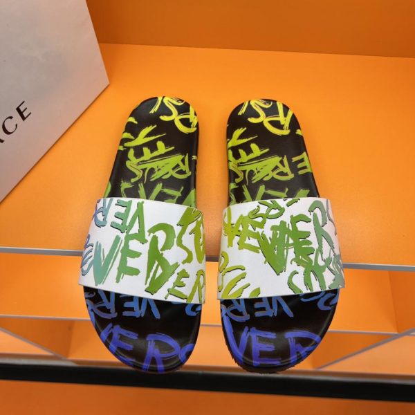 VERSACE Herren-Hausschuhe für Frühling und Sommer
