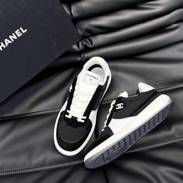 Chanel-Farbblock-Freizeit-Sneaker