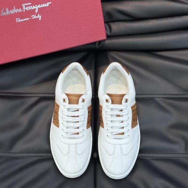 Niedrige Freizeitschuhe zum Schnüren für Herren von Ferragamo