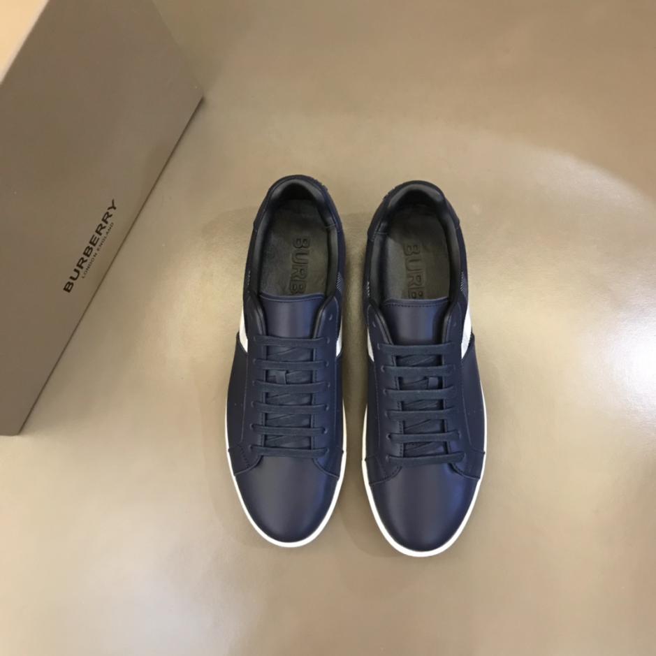 replica,schuhe,beste,kaufen,1:1,besten,seiten,Replik,turnschuhe,sneakers Klassische Low-Top-Sneaker f眉r Herren von Burberr