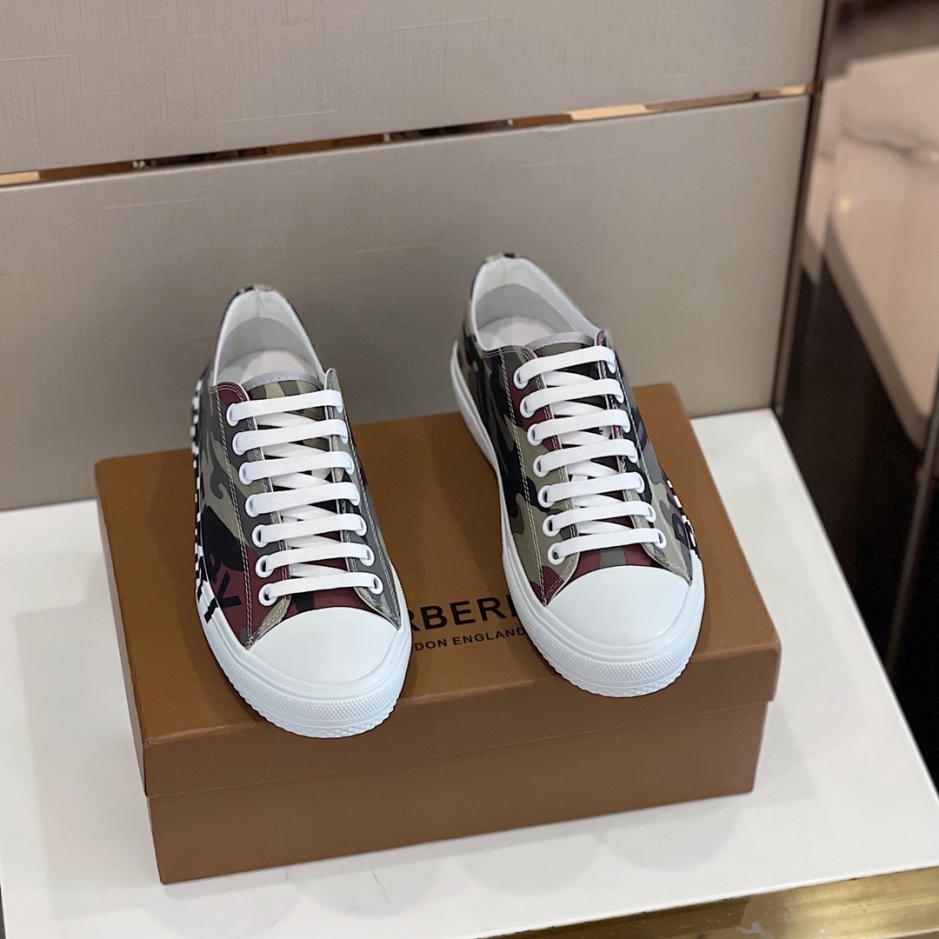 replica,schuhe,beste,kaufen,1:1,besten,seiten,Replik,turnschuhe,sneakers Burberr Vintage-Sneaker mit Logo-Print