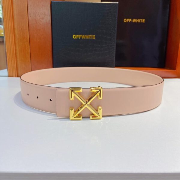 Off-White High-End-Gürtel, Breite 4,0 cm