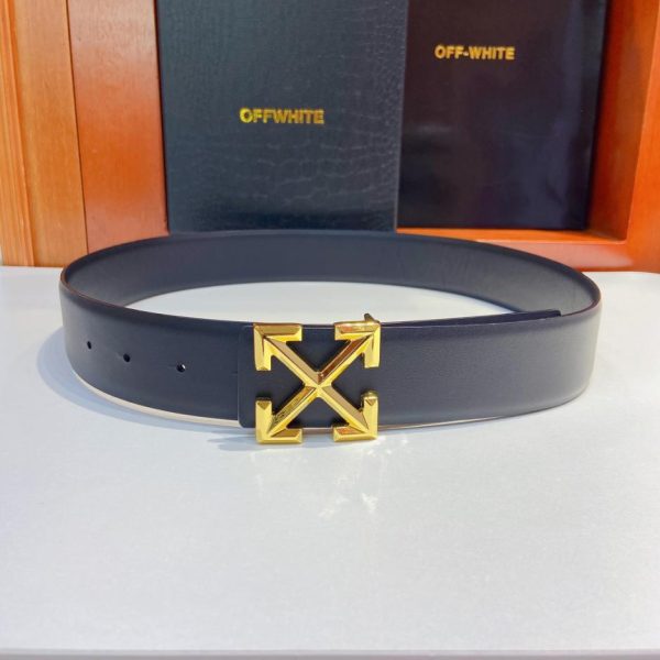 Off-White High-End-Gürtel, Breite 4,0 cm