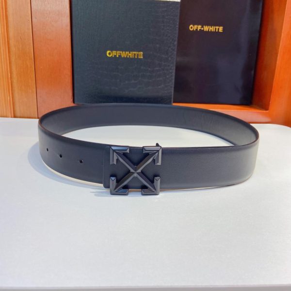Off-White High-End-Gürtel, Breite 4,0 cm