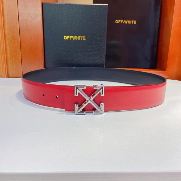 Off-White High-End-Gürtel, Breite 4,0 cm