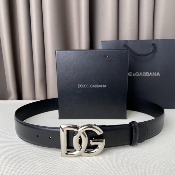 replica,schuhe,beste,kaufen,1:1,besten,seiten,Replik,turnschuhe,sneakers D&G-Gürtel mit klassischer Buchstabenschnalle, Breite 3,8 cm