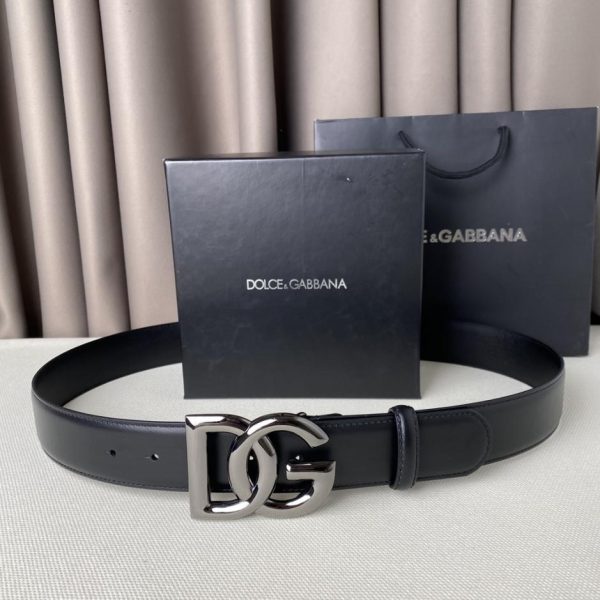 replica,schuhe,beste,kaufen,1:1,besten,seiten,Replik,turnschuhe,sneakers D&G-Gürtel mit klassischer Buchstabenschnalle, Breite 3,8 cm