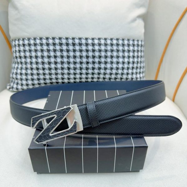 Zegna importierte Herren-Kalbsleder mit einer Breite von 3,5 cm