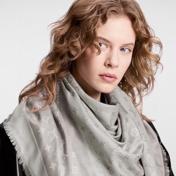 Zweifarbiger Kaschmirschal von Louis Vuitton