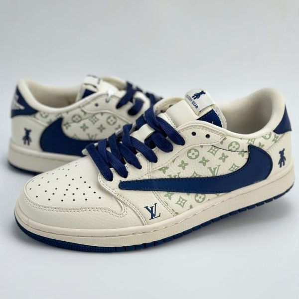 Travis Scott x Nike Air Jordan 1 Low x Louis Vuitton Dreierkooperation