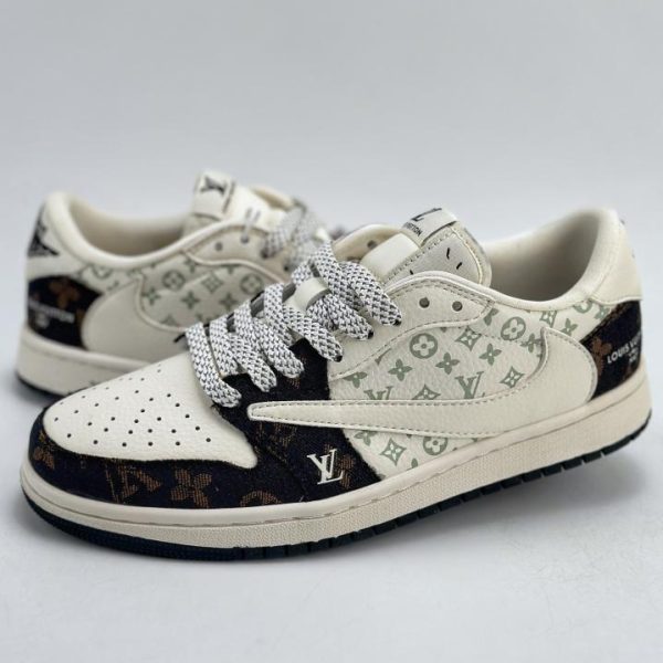 Travis Scott x Nike Air Jordan 1 Low x Louis Vuitton Dreierkooperation