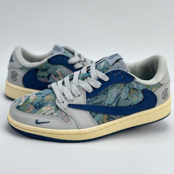 Travis Scott x Nike Air Jordan 1 Low x CLOT Dreierkooperation