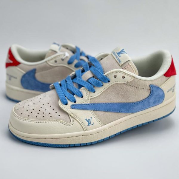 Travis Scott x Nike Air Jordan 1 Low x Louis Vuitton Dreierkooperation