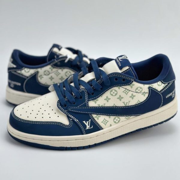 Travis Scott x Nike Air Jordan 1 Low x Louis Vuitton Dreierkooperation