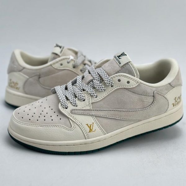 Travis Scott x Nike Air Jordan 1 Low x Louis Vuitton Dreierkooperation