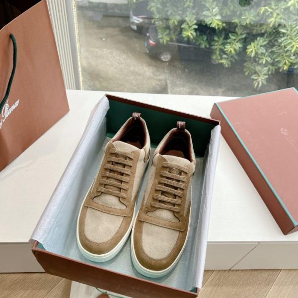 Klassische Plateau-Freizeitschuhe von Loro Pian