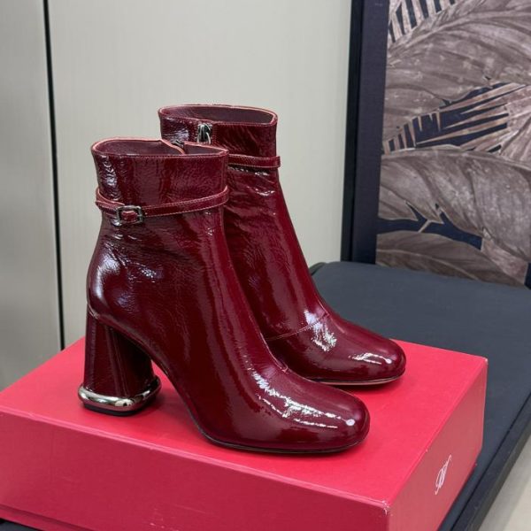 Roger VivierI Stiefeletten aus Lackleder