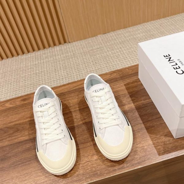 replica,schuhe,beste,kaufen,1:1,besten,seiten,Replik,turnschuhe,sneakers Celines neue mittelhohe Schnür-Sneaker Arc de Triomphe