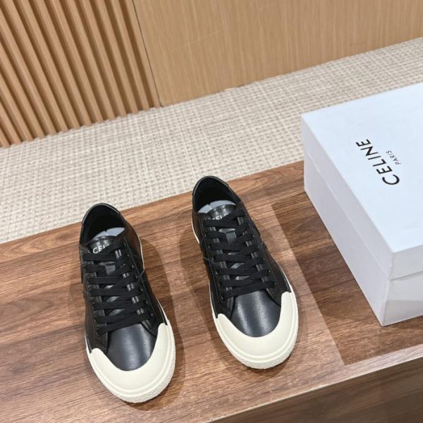 replica,schuhe,beste,kaufen,1:1,besten,seiten,Replik,turnschuhe,sneakers Celines neue mittelhohe Schnür-Sneaker Arc de Triomphe