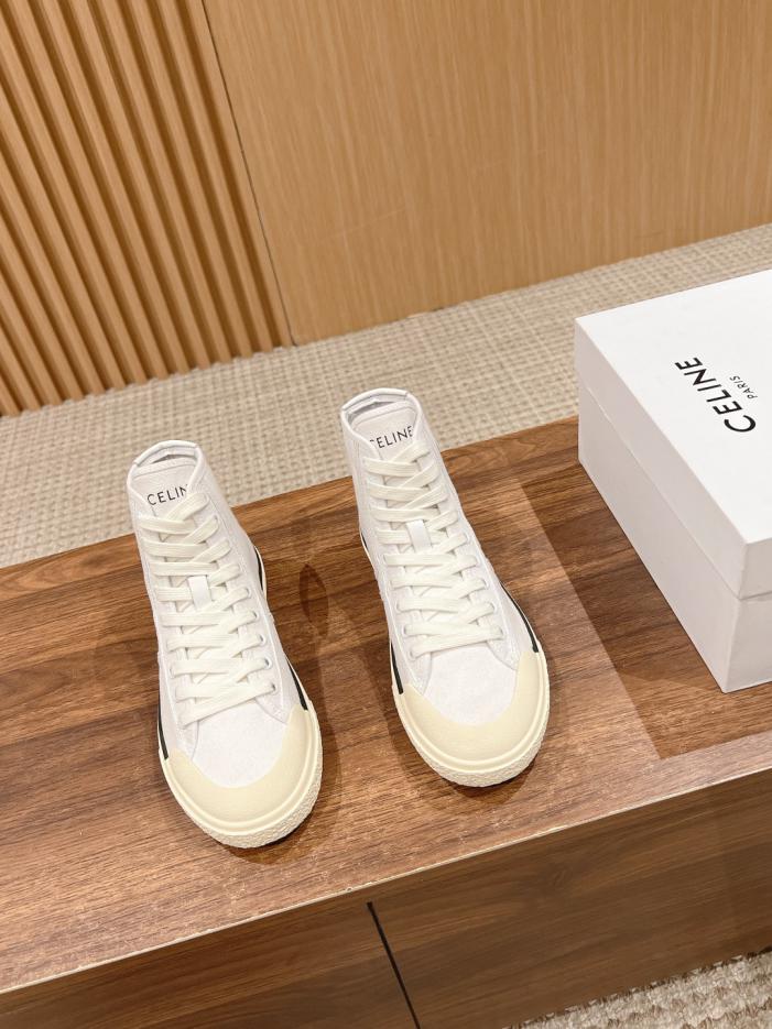 replica,schuhe,beste,kaufen,1:1,besten,seiten,Replik,turnschuhe,sneakers Celines neue mittelhohe Schnür-Sneaker Arc de Triomphe