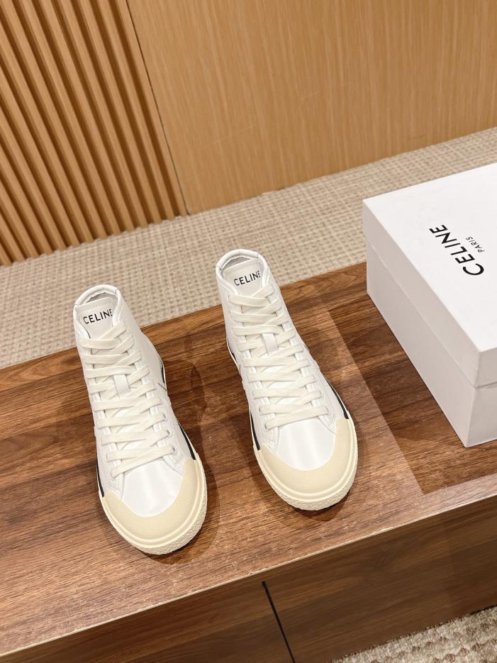 replica,schuhe,beste,kaufen,1:1,besten,seiten,Replik,turnschuhe,sneakers Celines neue mittelhohe Schnür-Sneaker Arc de Triomphe