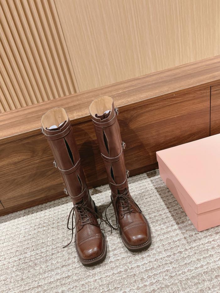 replica,schuhe,beste,kaufen,1:1,besten,seiten,Replik,turnschuhe,sneakers [Top-Version] Miu Miu Retro-Stiefel und kurze Stiefel