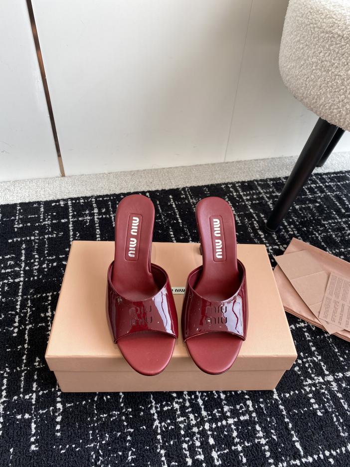 replica,schuhe,beste,kaufen,1:1,besten,seiten,Replik,turnschuhe,sneakers [Top-Version] (10 cm) Miu Miu Fischmaul-Sandalen