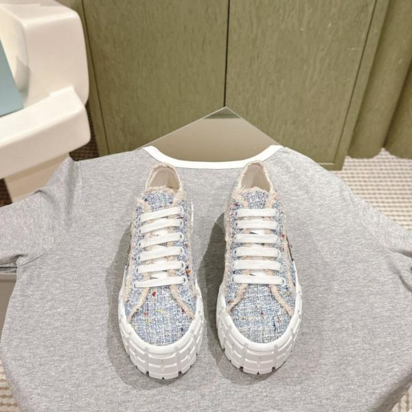 replica,schuhe,beste,kaufen,1:1,besten,seiten,Replik,turnschuhe,sneakers [Top-Version] Prada neue weiße Schuhe mit dicken Sohlen