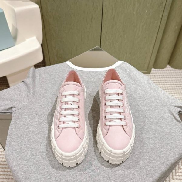 replica,schuhe,beste,kaufen,1:1,besten,seiten,Replik,turnschuhe,sneakers [Top-Version] Prada neue weiße Schuhe mit dicken Sohlen