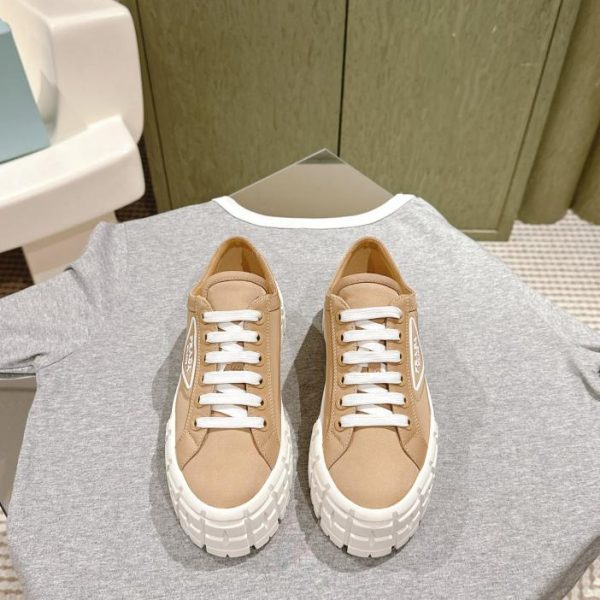 replica,schuhe,beste,kaufen,1:1,besten,seiten,Replik,turnschuhe,sneakers [Top-Version] Prada neue weiße Schuhe mit dicken Sohlen
