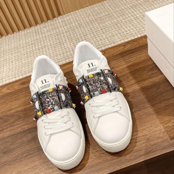 replica,schuhe,beste,kaufen,1:1,besten,seiten,Replik,turnschuhe,sneakers [Top-Version] Valentino neue lässige weiße Schuhe