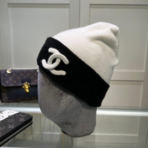 Chanel Herbst- und Winterwollmütze