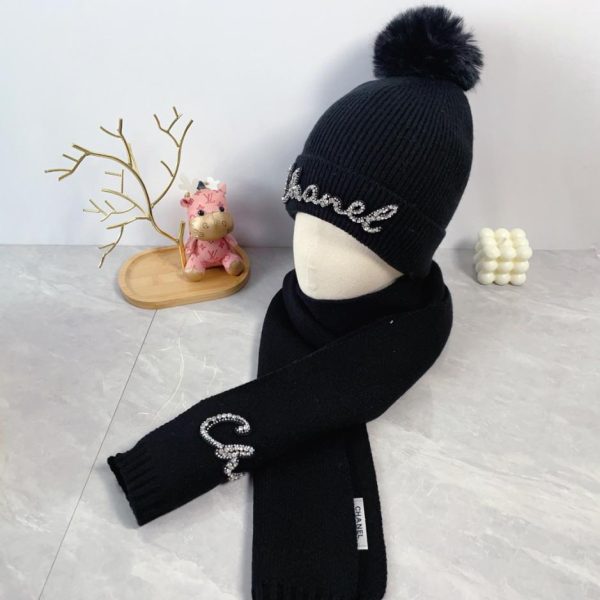 replica,schuhe,beste,kaufen,1:1,besten,seiten,Replik,turnschuhe,sneakers Zweiteiliger Hut aus Chanel-Wolle