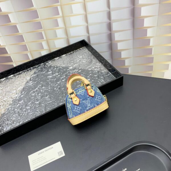  M01706 ️Louis Vuitton lv Mini-Muscheltaschen-Schlüsselanhänger (4E13)