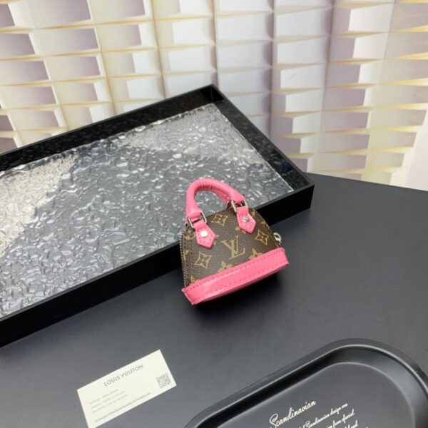  M01706 ️Louis Vuitton lv Mini-Muscheltaschen-Schlüsselanhänger (97EF)