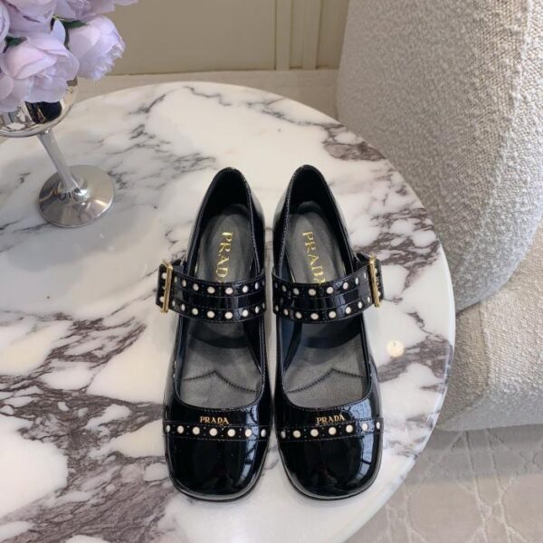 replica,schuhe,beste,kaufen,1:1,besten,seiten,Replik,turnschuhe,sneakers Prad neue Mary Jane-Schuhe mit Blockabsatz