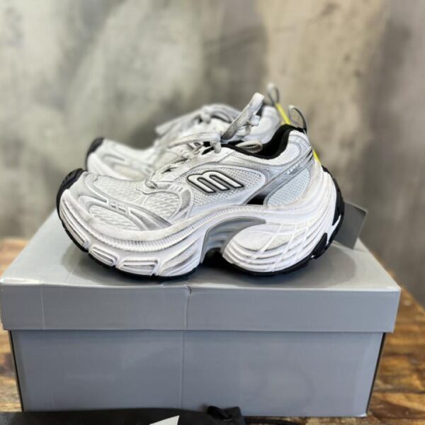 replica,schuhe,beste,kaufen,1:1,besten,seiten,Replik,turnschuhe,sneakers Balenciaga Balenciaga 10XL Mesh-Schnürsneaker mit runder Spitze