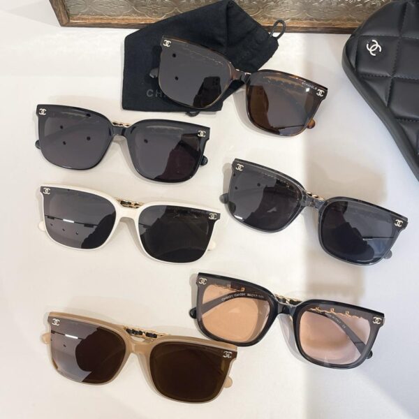 CHANEL Sonnenbrille in Top-Originalqualität, MODELL CH 8021
