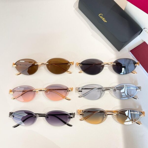 Top-Sonnenbrille von Cartier in Originalqualität, MODELL CT0504S