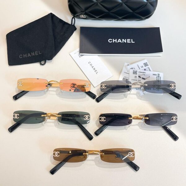 CHANEL Sonnenbrille in Top-Originalqualität, MODELL CH4281