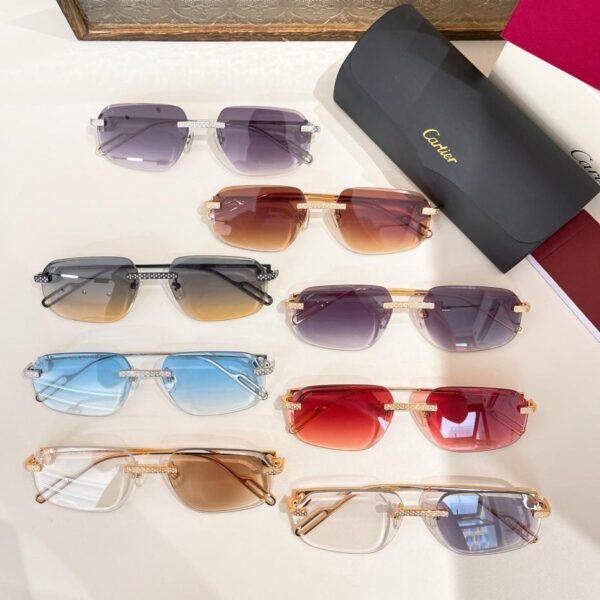 Top-Sonnenbrille von Cartier in Originalqualität, MODELL CT0562S
